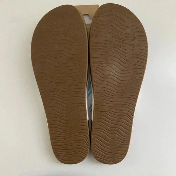 REEF Women’s Cushion Court Comfort White Cloud Slippers Flipflop Sandals 11 NEW! - Picture 9 of 9